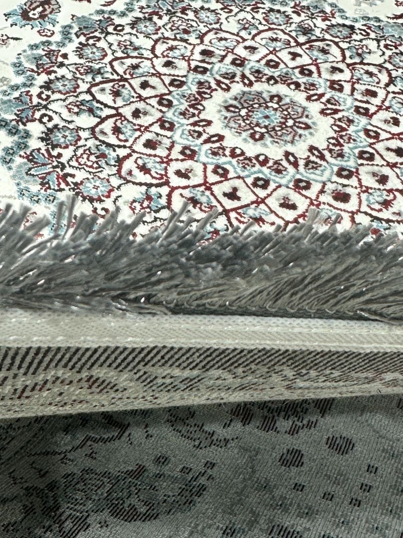 Onyx Rosette Persian-Style Turkish Rug – 5.2×7.5 ft - Image 5