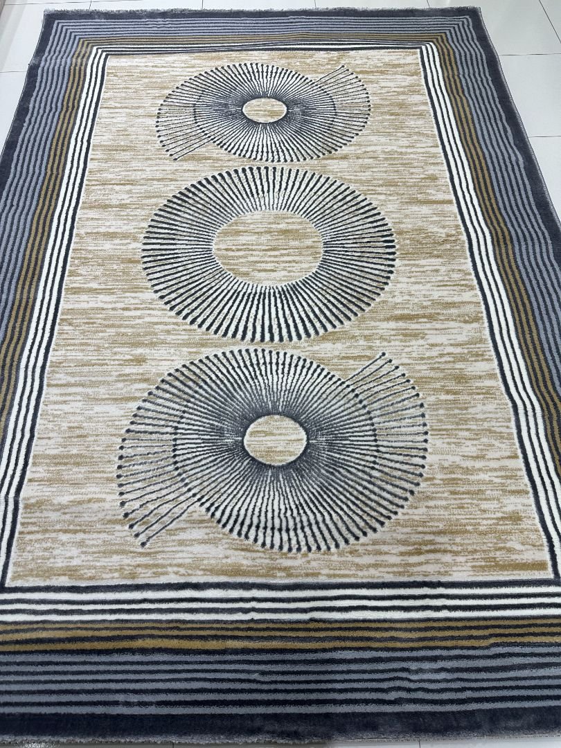 Halo Trio Modern Turkish Rug – Approx. 5×7 ft - Image 3