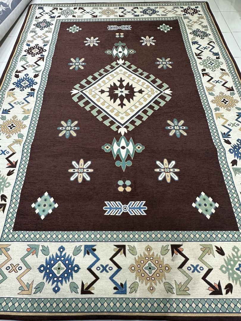 Anatolian Mocha Irani-Style Rug – 6×9 ft