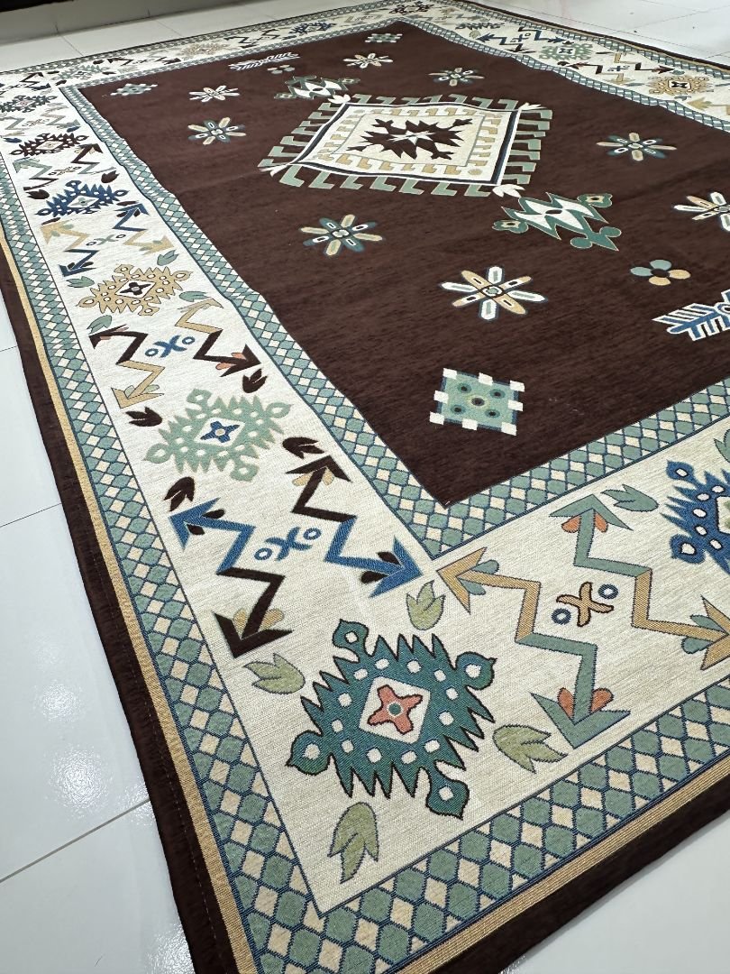 Anatolian Mocha Irani-Style Rug – 6×9 ft - Image 2