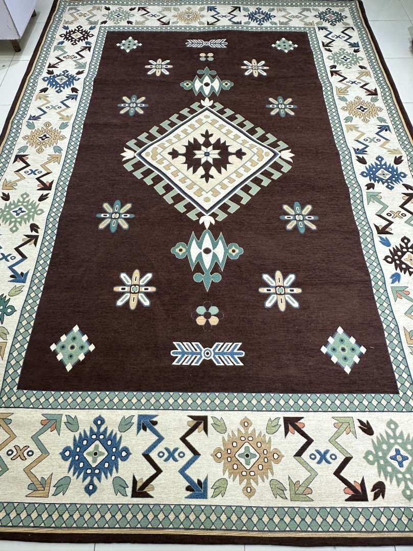 Anatolian Mocha Irani-Style Rug – 6×9 ft - Image 3