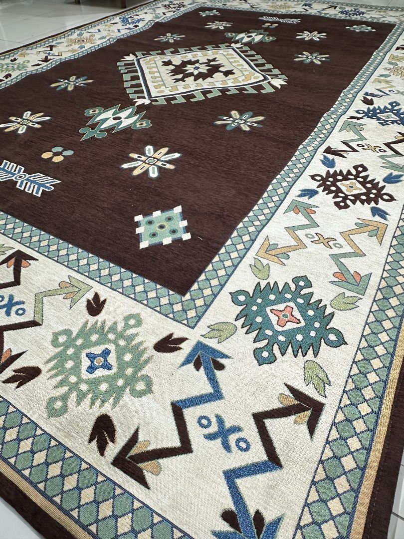 Anatolian Mocha Irani-Style Rug – 6×9 ft - Image 4