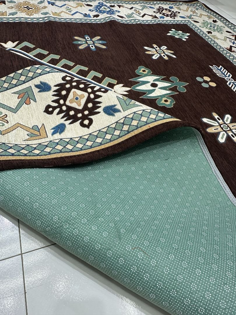 Anatolian Mocha Irani-Style Rug – 6×9 ft - Image 5