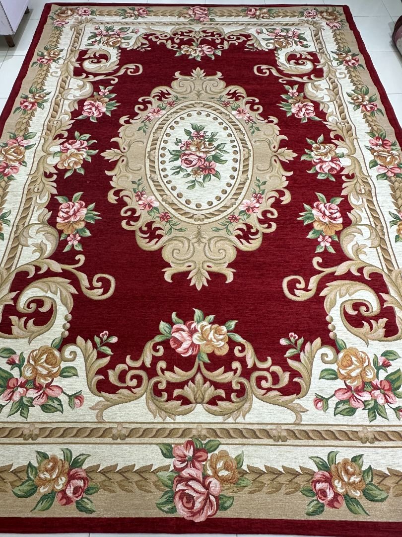 Ruby Rose Empress Irani-Style Rug – 6×9 ft