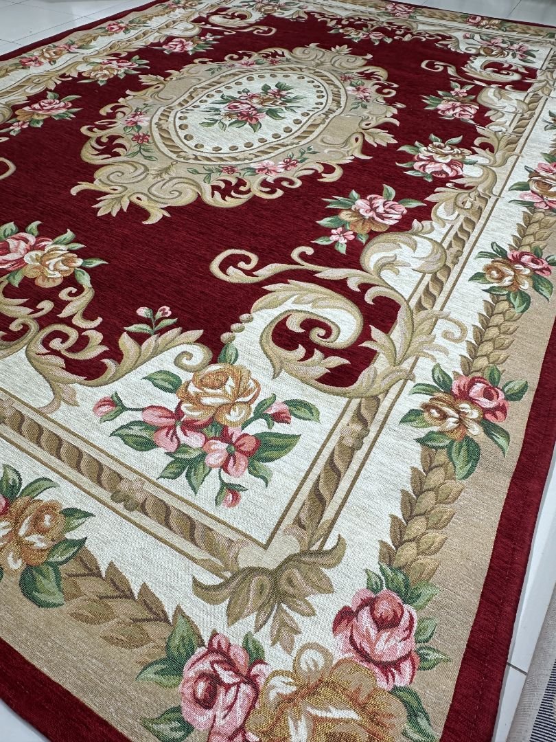 Ruby Rose Empress Irani-Style Rug – 6×9 ft - Image 2