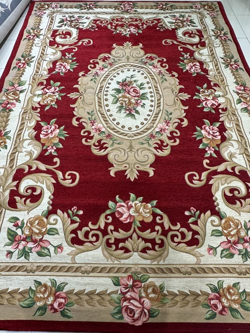 Ruby Rose Empress Irani-Style Rug – 6×9 ft - Image 3