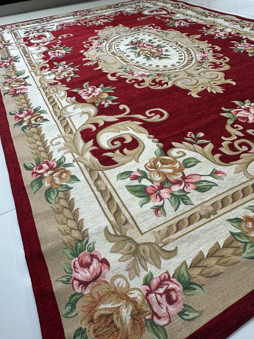 Ruby Rose Empress Irani-Style Rug – 6×9 ft - Image 4