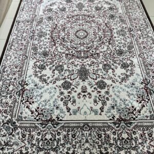 Mehrin Pearl Persian-Style Turkish Rug – 6×9 ft