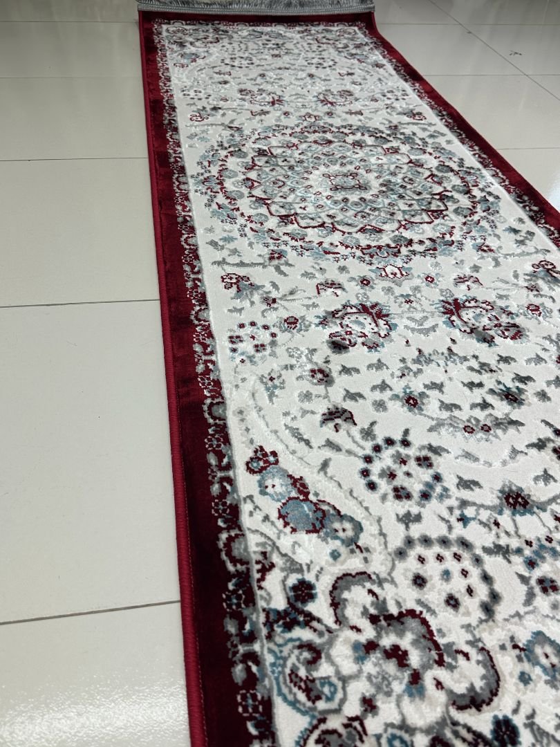 RUMI Classic Red Persian-Style Turkish Runner Rug – 2 × 6 ft - Image 2