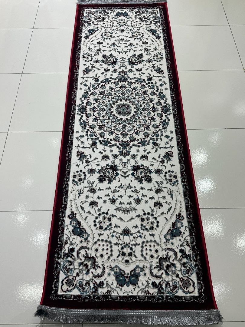 RUMI Classic Red Persian-Style Turkish Runner Rug – 2 × 6 ft - Image 3