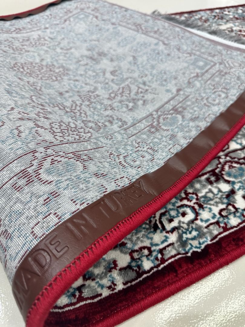 ZARIN Red Persian-Style Turkish Runner Rug – 1.97 × 5.91 ft - Image 5
