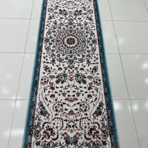 RUMI Blue Persian Medallion Turkish Runner Rug – 1.97 × 5.91 ft