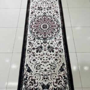RUMI Brown Persian Medallion Turkish Runner Rug – 1.97 × 5.91 ft