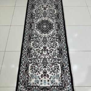 SERA Brown Persian Medallion Turkish Runner Rug – 1.97 × 5.91 ft