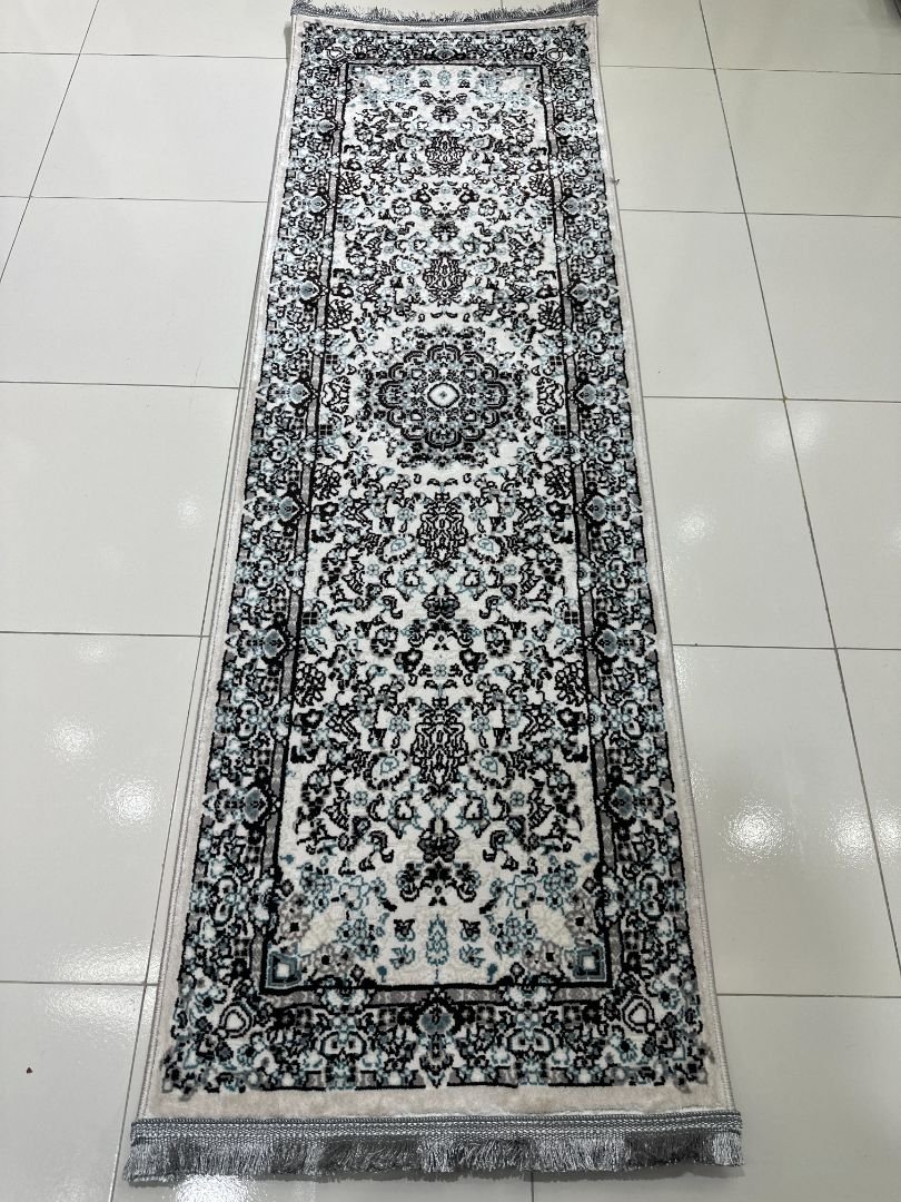 SERA Beige Persian Medallion Turkish Runner Rug – 1.97 × 5.91 ft - Image 3